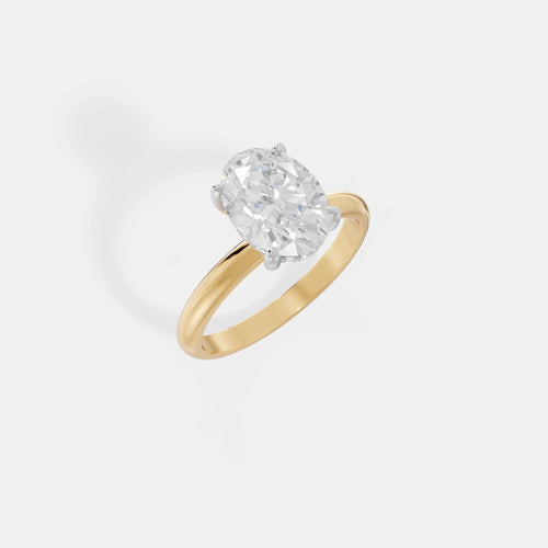 2 CT Classic Oval Ring