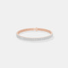 Minimalist Double Pave Diamond Bracelet