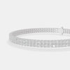 Minimalist Double Pave Diamond Bracelet