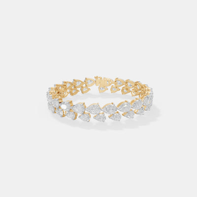 The Cascade Pear Bracelet