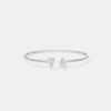 The Toi et Moi Pear Open Bangle