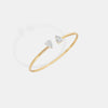 The Toi et Moi Pear Open Bangle