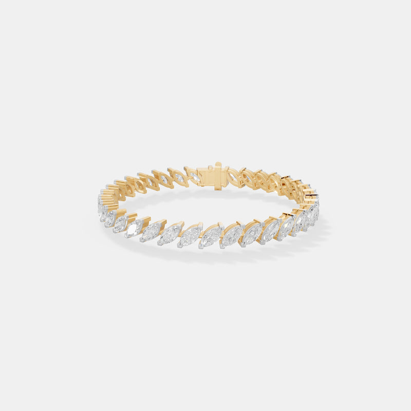 The Marquise Infinity Tennis Bracelet