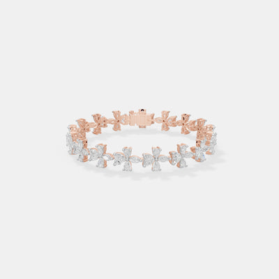 The Petal Blossom Tennis Bracelet