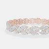 The Marquise Wave Linked Bracele