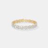 The Marquise Wave Linked Bracele