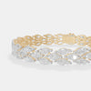The Marquise Wave Linked Bracele