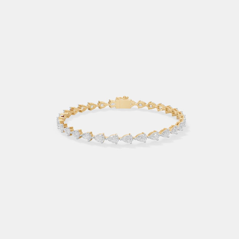 The Petite Pear Drop Bracelet