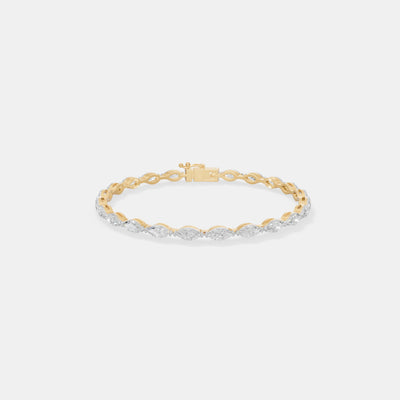 The Solitaire Marquise Link