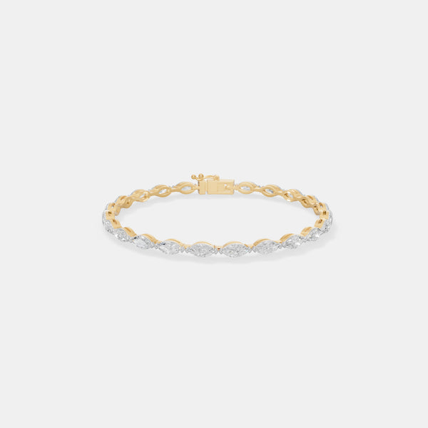 The Solitaire Marquise Link