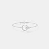 The Halo Emerald Minimalist Chain Bracelet