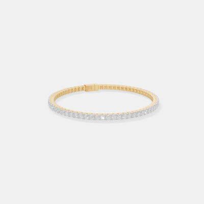 Infinite Radiance Slim Diamond Tennis Bracelet