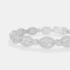 Marquise Petal Lace Diamond Bracelet