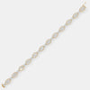 Marquise Petal Lace Diamond Bracelet
