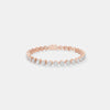 Eternal Heart Diamond Tennis Bracelet