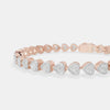 Eternal Heart Diamond Tennis Bracelet