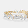The Scattered Multi-Cut Statement Bracelet
