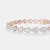 The Infinite Pear-Cut Linked Tennis Bracelet