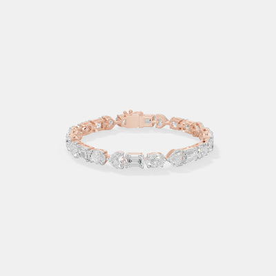 The Multi-Shape Mosaic Tennis Bracelet