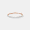 The Alternating Emerald & Round Brilliance Bracelet