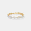 The Petite Floral Cluster Diamond Bracelet