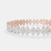 The Petite Floral Cluster Diamond Bracelet
