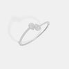 The Toi et Moi Pear-Drop Bypass Bangle