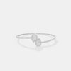 The Toi et Moi Pear-Drop Bypass Bangle