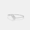 The Toi et Moi Pear-Drop Bypass Bangle