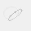 The Hexagon Floating Cluster Pavé Bangle