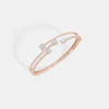 The Interstellar Triple-Band Pavé Bangle