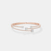 The Interstellar Triple-Band Pavé Bangle