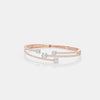 The Interstellar Triple-Band Pavé Bangle