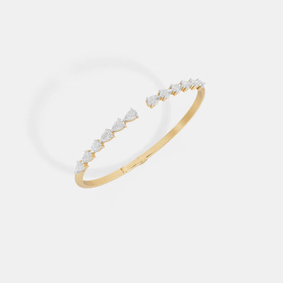 The Heirloom Emerald-Cut Graduated Cuff