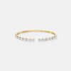 The Heirloom Emerald-Cut Graduated Cuff
