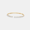 The Heirloom Emerald-Cut Graduated Cuff