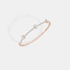 The Trio Pear-Drop Pavé Bangle