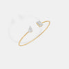 The Equilibrium Emerald & Pear Cuff