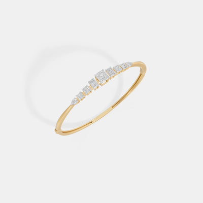 The Heirloom Emerald-Cut Graduated Cuff
