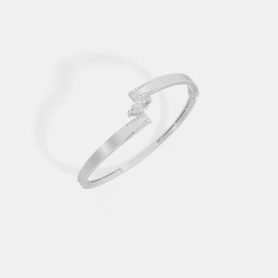 The Marquise Interlock Bangle