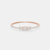 Emerald Cut Luminescence Bangle
