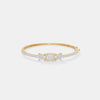 Emerald Cut Luminescence Bangle