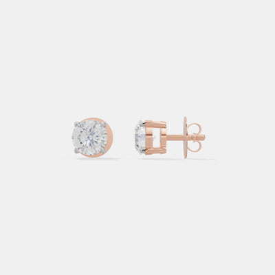 The Aura Rose Studs