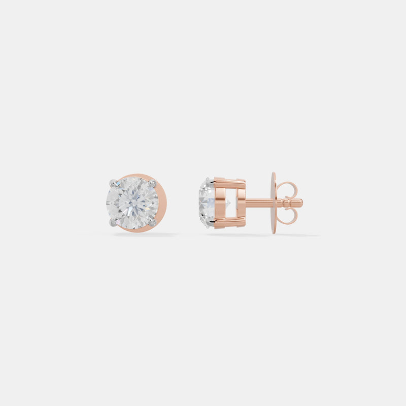 The Aura Rose Studs