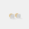 The Classic Round Solitaire Studs