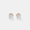The Radiant Cut Solitaire Studs 