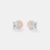 The Radiant Cut Solitaire Studs 