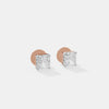 The Radiant Cut Solitaire Studs 