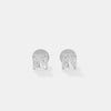 The Radiant Cut Solitaire Studs 