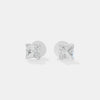 The Radiant Cut Solitaire Studs 